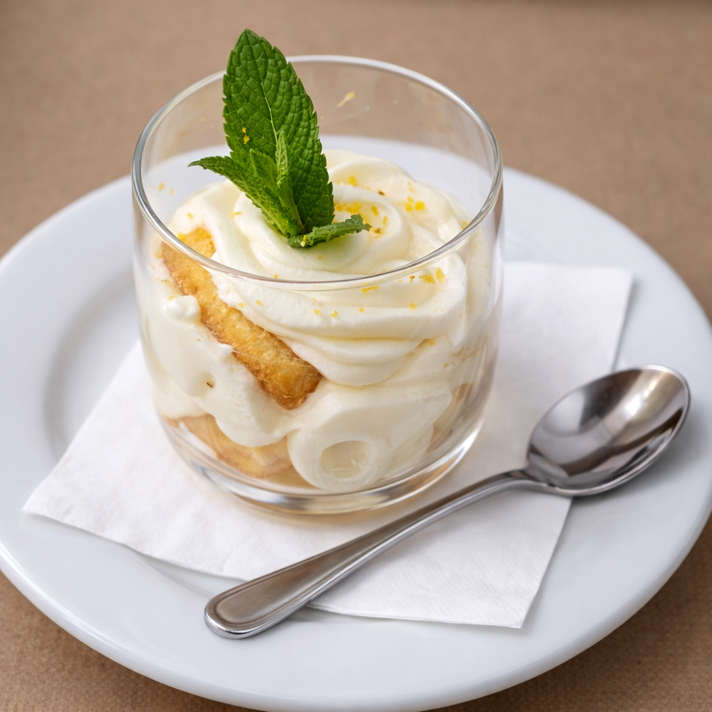 Tiramisu au citron et limoncello
