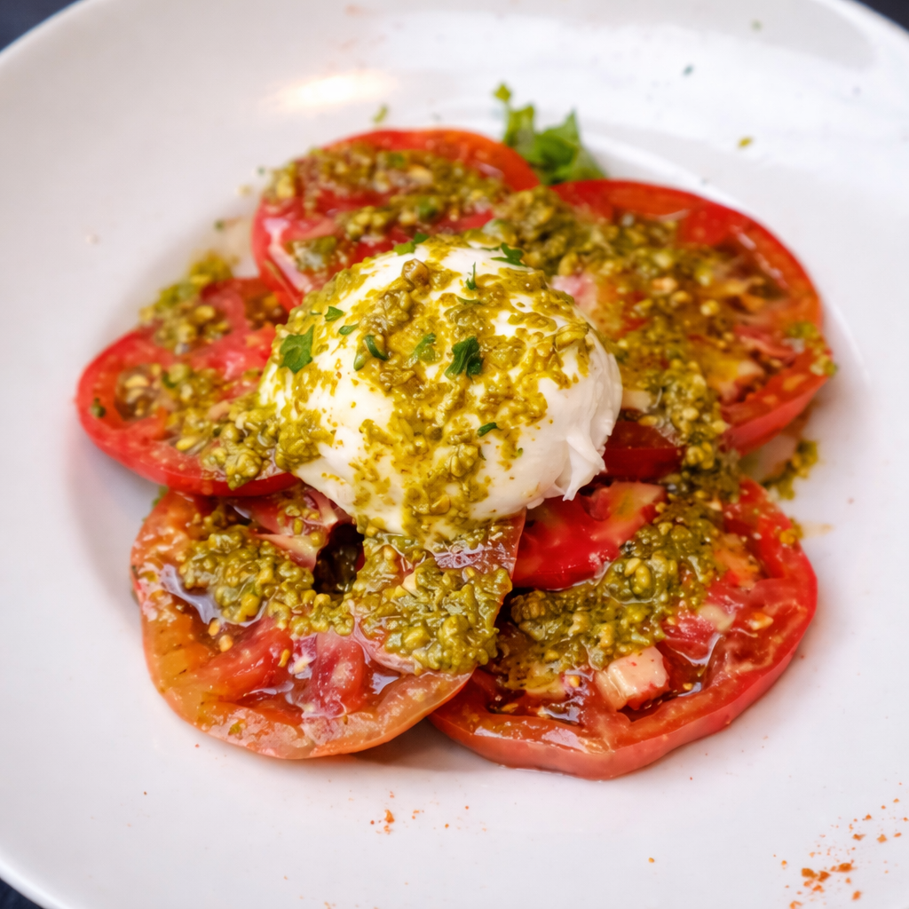 La Buffala — tomates et mozzarella