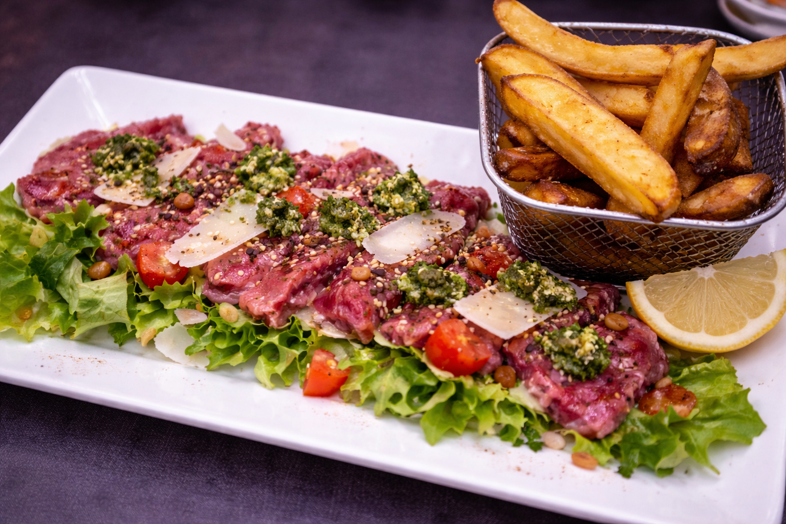 Carpaccio de bœuf