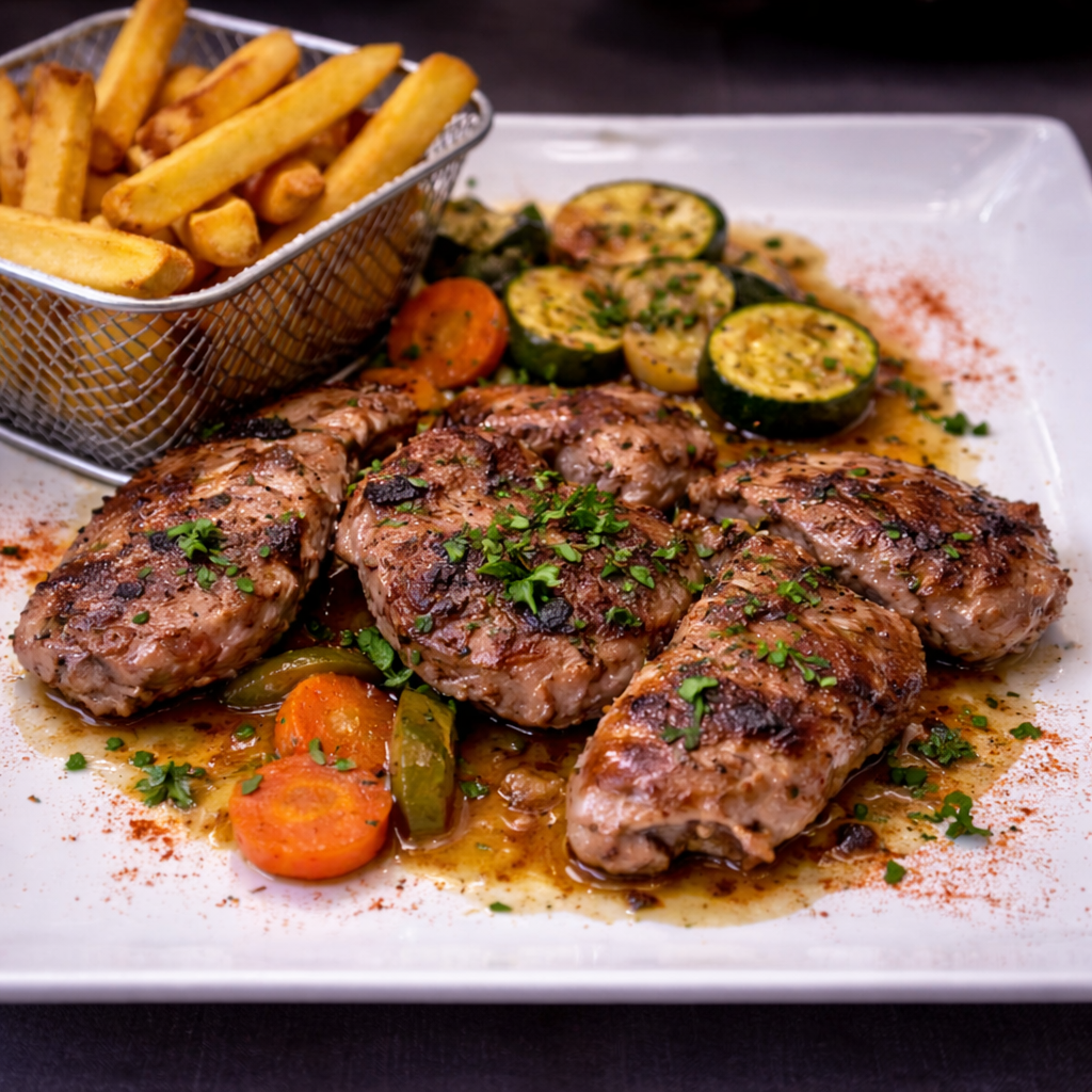Pluma ibérique grillée